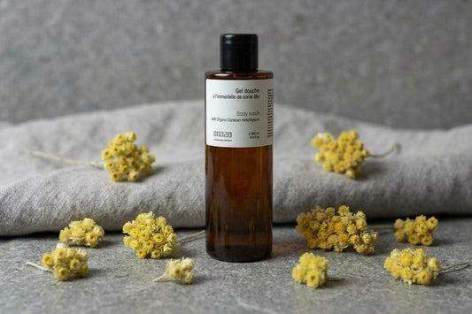 Gel douche sans sulfates à l'immortelle